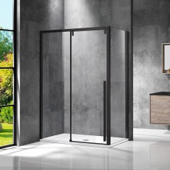 Душевое ограждение Vincea Lugano VSR-1L1015CLB-1