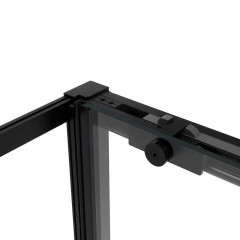 Душевое ограждение Vincea Slim Soft VSR-1SS9010CLB