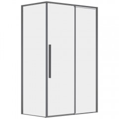 Душевое ограждение Vincea Slim-N VSR-4SN9012CLGM