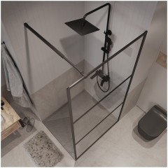 Душевое ограждение Niagara Nova NG-688-12BLACK