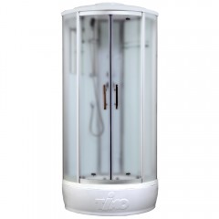 Душевая кабина Timo Standart T-6680 Silver Fabric