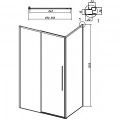Боковая стенка Grossman Galaxy 200.K33.01.90.10.02