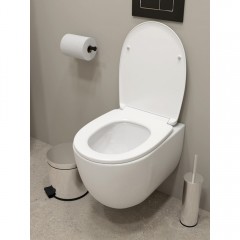 Унитаз подвесной Teymi Lori Vortex T40502 безободковый торнадо