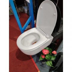 Унитаз подвесной Teymi Lori Vortex T40502 безободковый торнадо