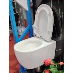 Унитаз подвесной Teymi Lori Vortex T40502 безободковый торнадо