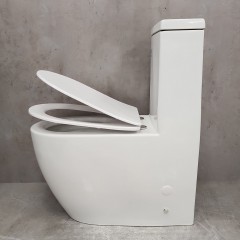 Унитаз Bloomix Mono MD5011R/UF3 Ceramic+ моноблок безободковый