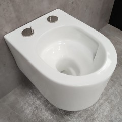 Унитаз подвесной Bloomix Ultra 3.0 MD1204T/UF3 безободковый торнадо