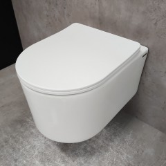 Унитаз подвесной Bloomix Ultra 3.0 MD1204T/UF3 безободковый торнадо