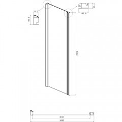 Боковая стенка Ambassador Intense 110IBB