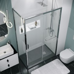 Душевое ограждение Grossman Style 120.K33.05.1010.10.00