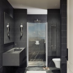 Душевая дверь MaybahGlass MGD-425-1