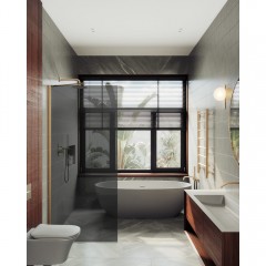 Душевое ограждение MaybahGlass MGD-682-2ш