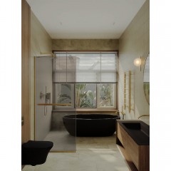 Душевое ограждение MaybahGlass MGD-733-2у