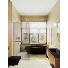 Душевое ограждение MaybahGlass MGD-733-3ш