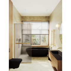 Душевое ограждение MaybahGlass MGD-728-3у