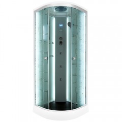 Душевая кабина Dto EM1580LED+GM