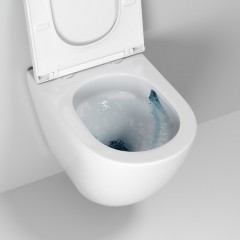 Инсталляция TECE 9400413 + унитаз Grossman GR-4455SQ безободковый торнадо с сиденьем