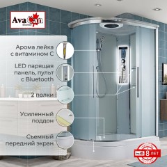 Душевая кабина AvaCan EM3812RLED