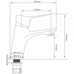 Смеситель для раковины Olive'S Avia AV17100
