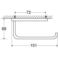 Бумагодержатель Steinberg 450 2800