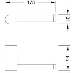 Бумагодержатель Steinberg 470 2850
