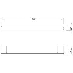 Полотенцедержатель Steinberg 470 2645