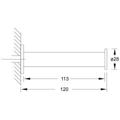 Бумагодержатель Steinberg 650 2850