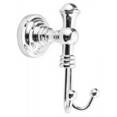 Крючок двойной Aksy Bagno Venezia Chrome 8210 C