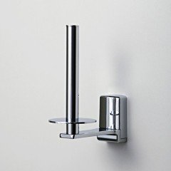 Держатель туалетной бумаги вертикальный WasserKRAFT Leine К-5097