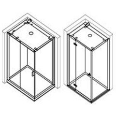 Душевая кабина Teuco Chapeau 140x80 L
