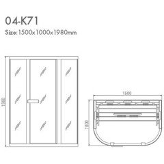 Сауна инфракрасная KOY R04-K71