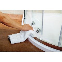 Душевой угол Cezares Pratico PRATICO-RH-2-100/80-C-Cr