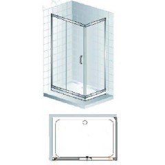 Душевой уголок Dolphin RQ-525-90x120
