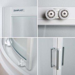Душевой уголок Sanplast KP4-ASP-80-S