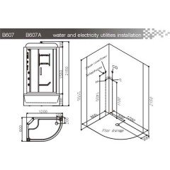 Душевая кабина SSWW B607A L