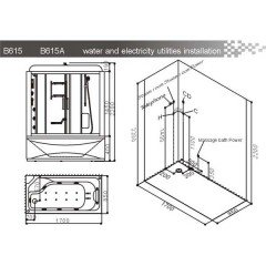 Душевая кабина SSWW B615A L
