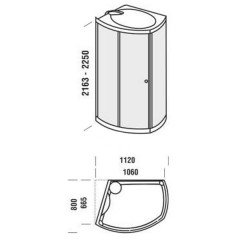 Душевая кабина Teuco Next + 157 L