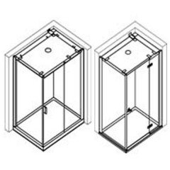 Душевая кабина Teuco Chapeau 120x80 R