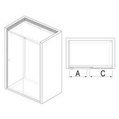 Душевая кабина Teuco Light 150x90 R
