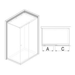 Душевая кабина Teuco Light 140x100 R