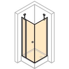 Душевая дверь Huppe Format Design F50203.092.321