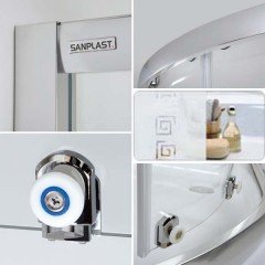 Душевой уголок Sanplast KP4-TX4-90-S
