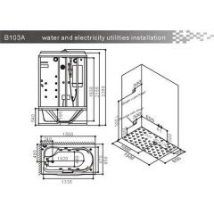 Душевая кабина SSWW B103A L