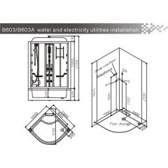 Душевая кабина SSWW B603A