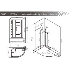 Душевая кабина SSWW B607A R