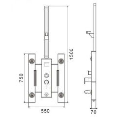 Душевая панель Gllon SL015