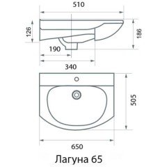 Комплект мебели Aqualife Design Иматра 65