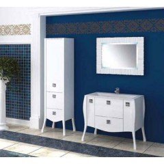 Комплект мебели Aquanet Мадонна 90 белый 00168917