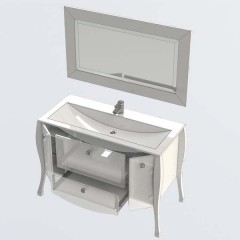 Комплект мебели Aquanet Мадонна 120 эбен 00171021