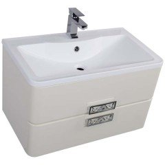 Комплект мебели Aquanet Паллада 80 слоновая кость 00175459